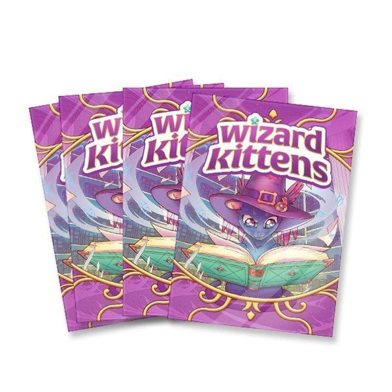 Wizard Kittens Kickstarter Sleeves