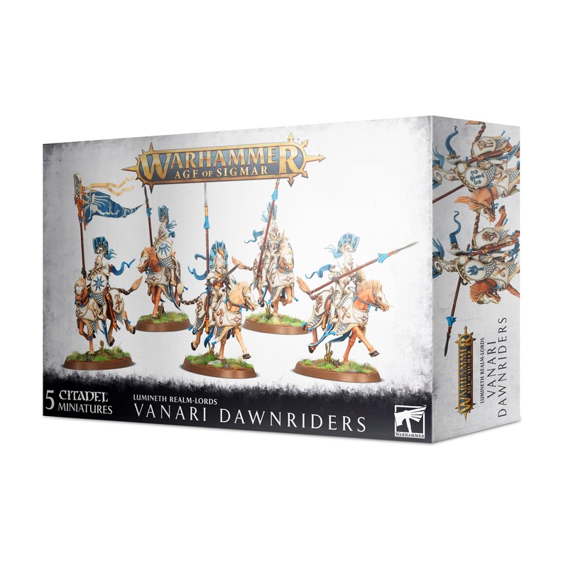 Age of Sigmar Lumineth Realm Lords: Vanari Dawnriders