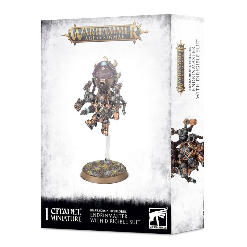 Age of Sigmar Kharadron Overlords Kharadron Endrinmaster with Dirigible Suit