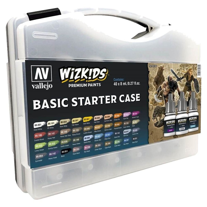WizKids Premium Paint Set: Basic Starter Case