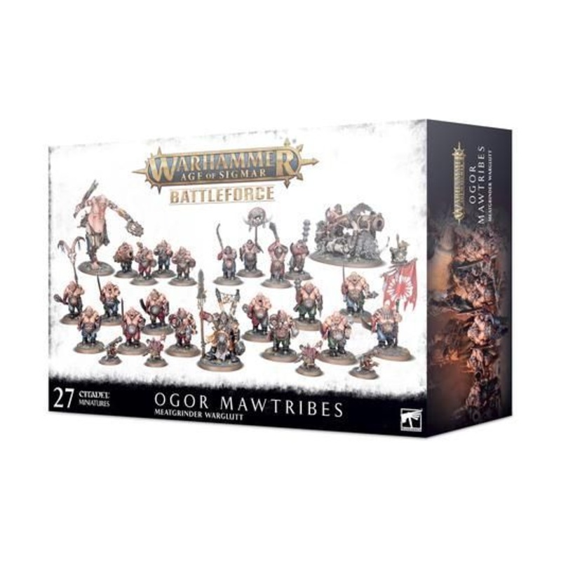 Age of Sigmar Battleforce Ogor Mawtribes Meatgrinder Warglutt