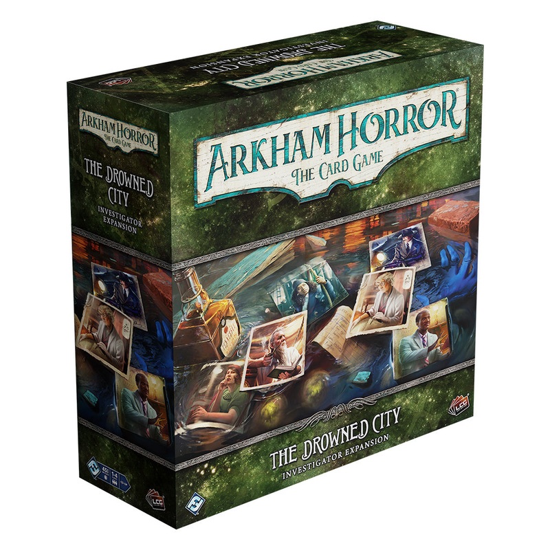 Arkham Horror Card Game: The Drowned City Investigator Expansion