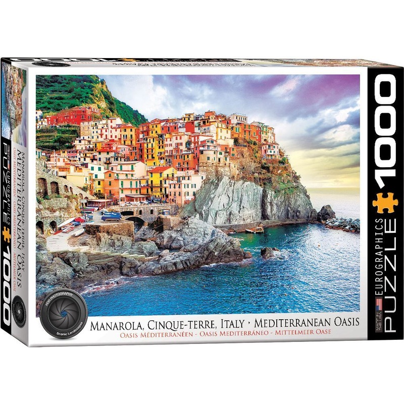 Manarola Cinque Terre Italy 1000pc Puzzle