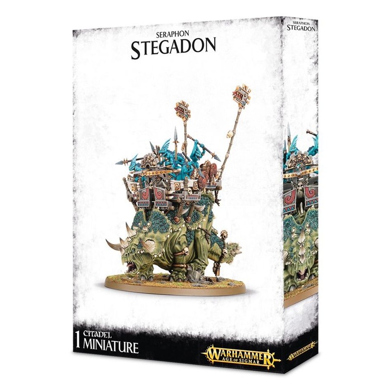 Age of Sigmar Seraphon: Stegadon (Engine of the Gods)