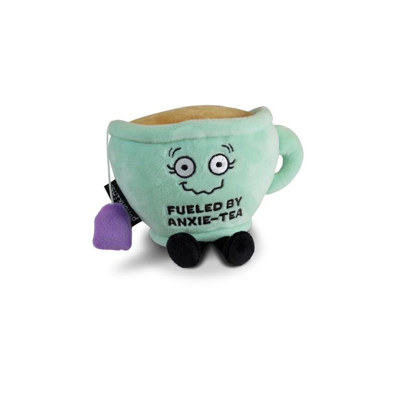 Fueled by Anxie-tea Teacup Plush