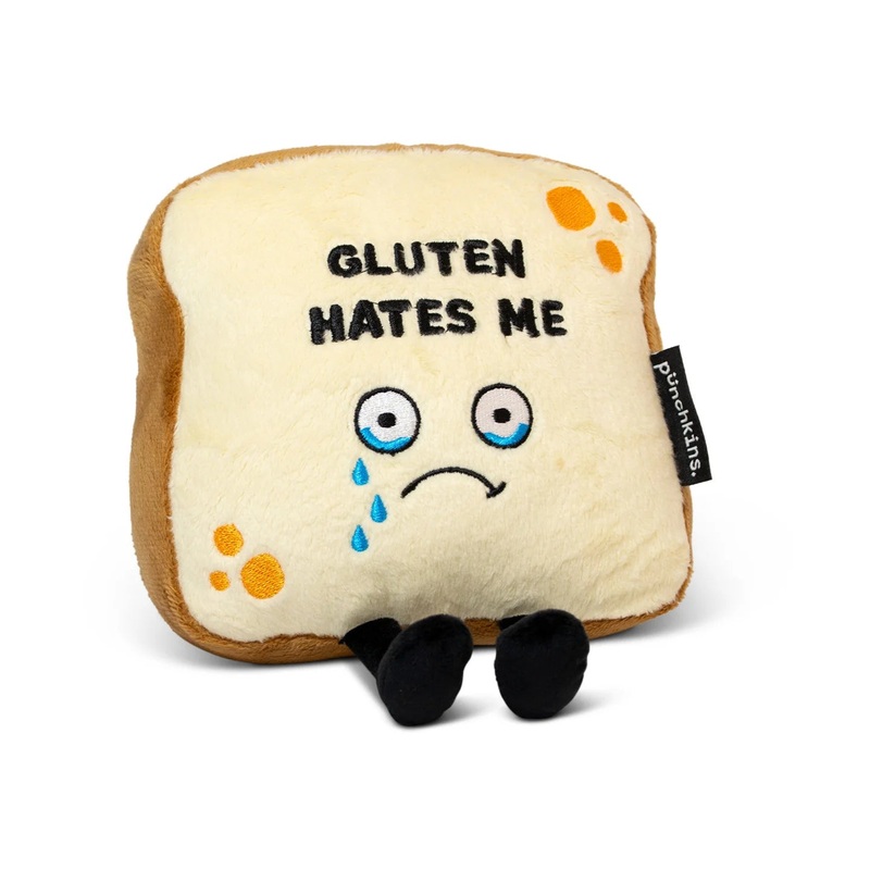 Gluten Hates Me Bread Plush
