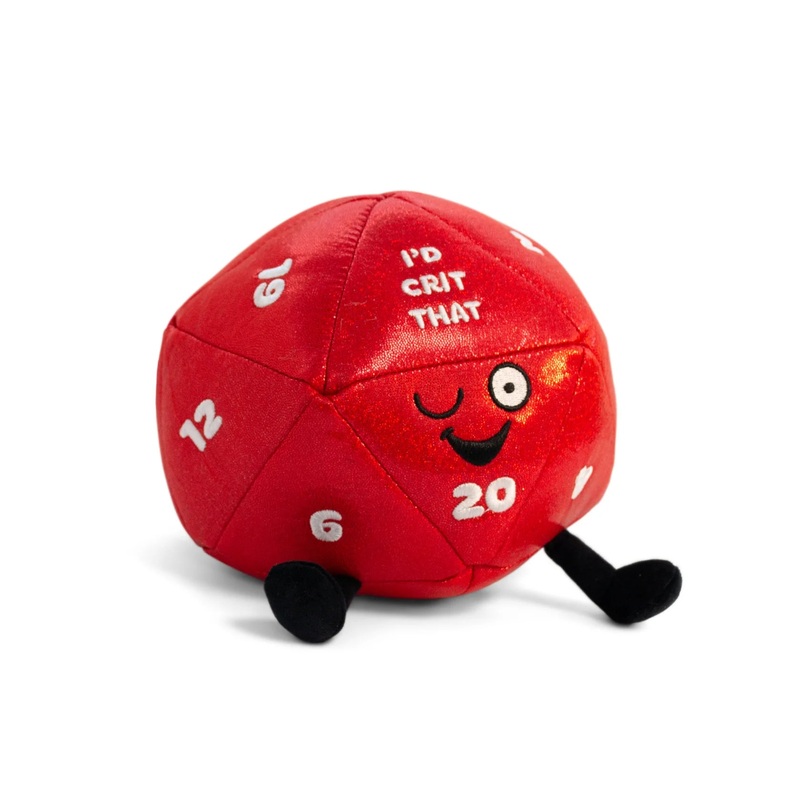 I'd Crit That Dice Plush