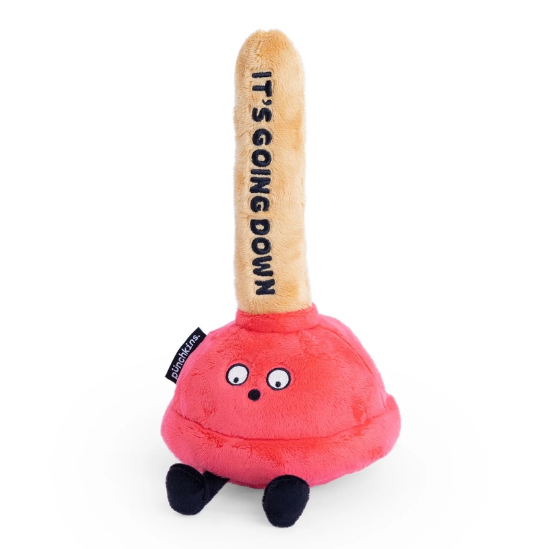 It's Going Down Plunger Plush