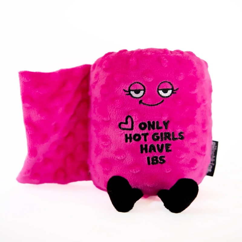 Only Hot Girls Have IBS Toilet Paper Roll Plush