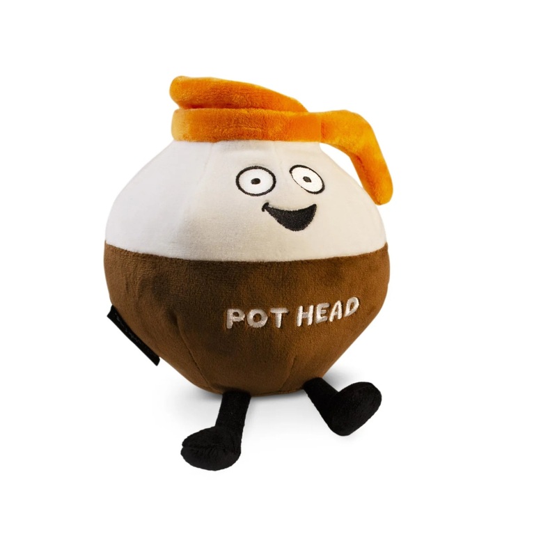 Pot Head Coffee Pot Plush