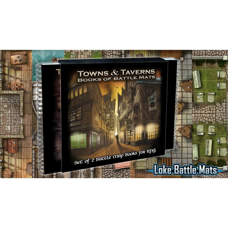 Battle Mats Towns & Taverns