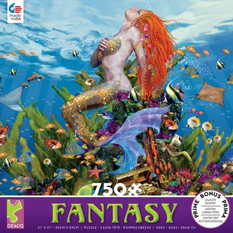 Fantasy Mermaid 750pc Puzzle