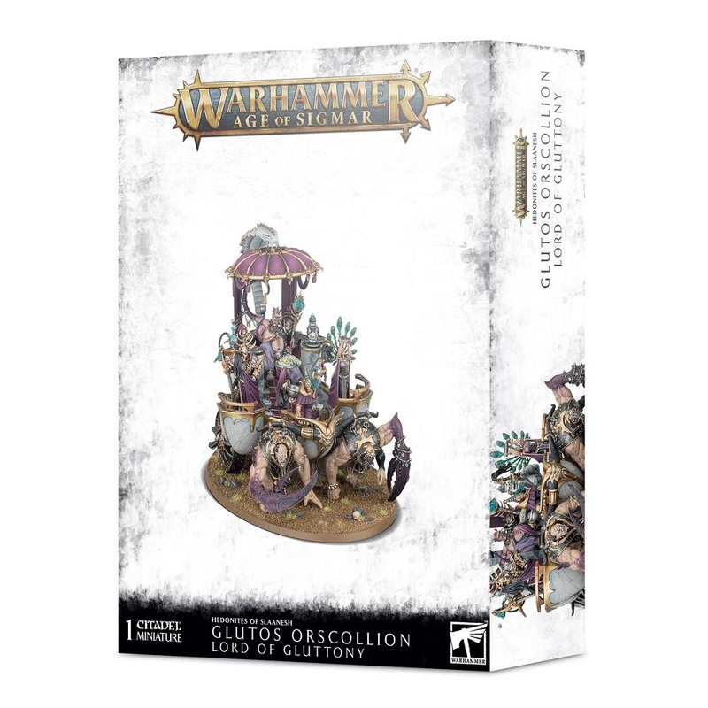 Age of Sigmar Hedonites of Slaanesh: Glutos Orscollion, Lord of Gluttony