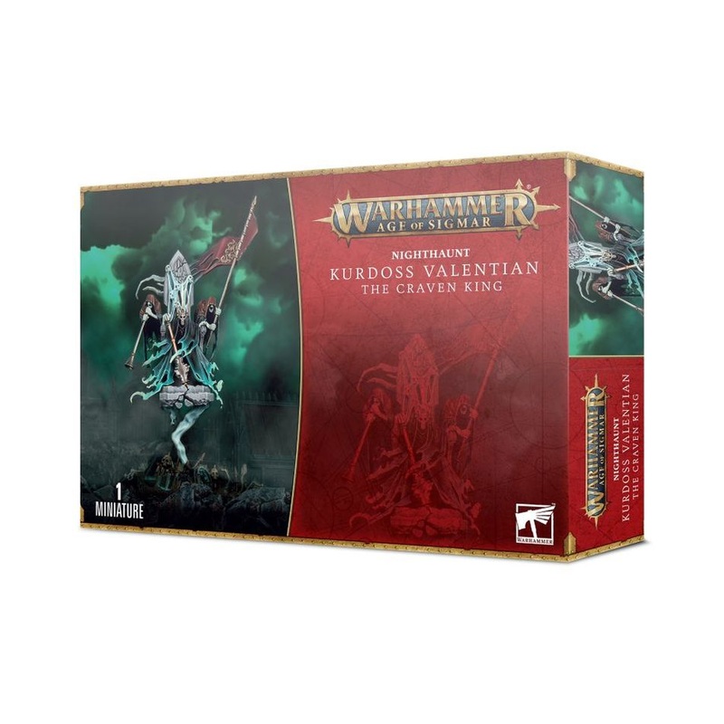 Age of Sigmar Nighthaunt: Kurdoss Valentian, the Craven King