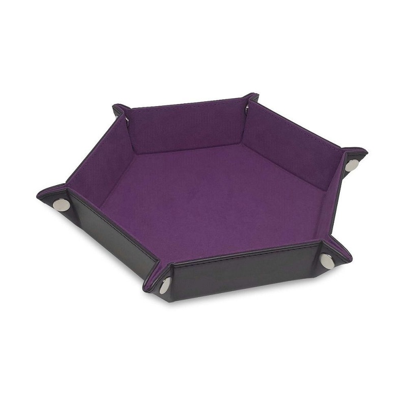 BCW Hexagon Snap Dice Tray Purple