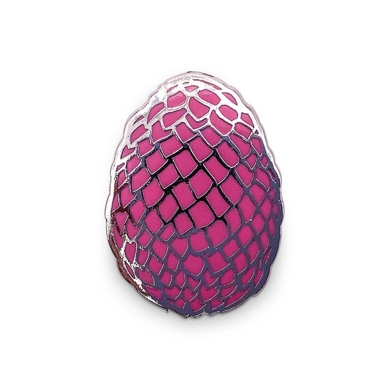 Pink Dragon Egg Pin