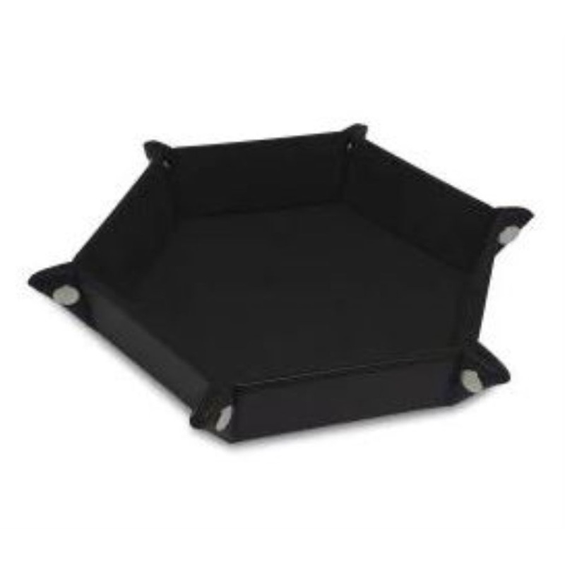 BCW Black Hexagonal Snap Dice Tray