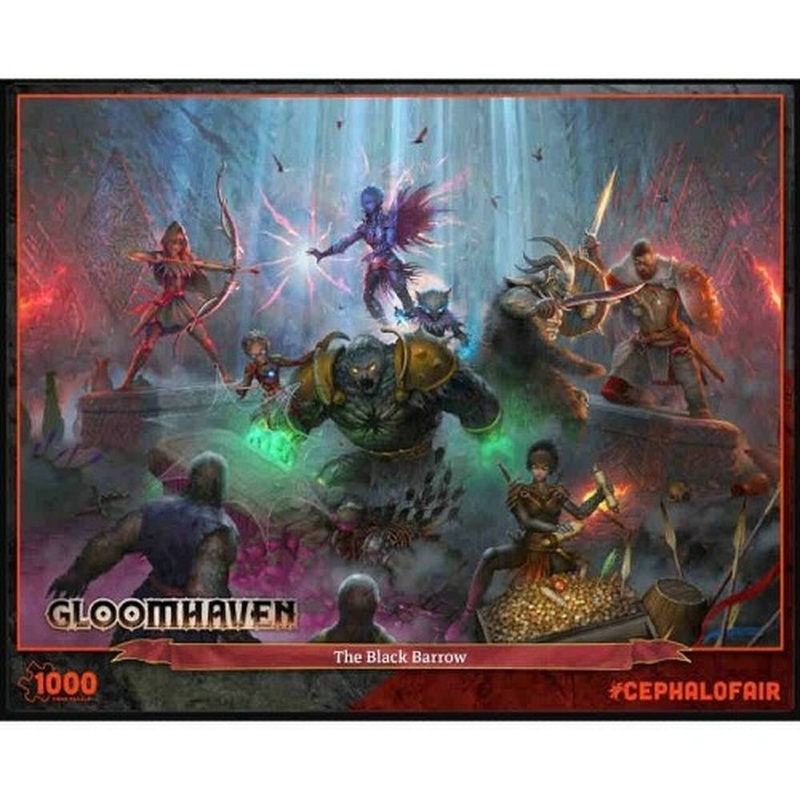 Gloomhaven The Black Barrow 1000pc