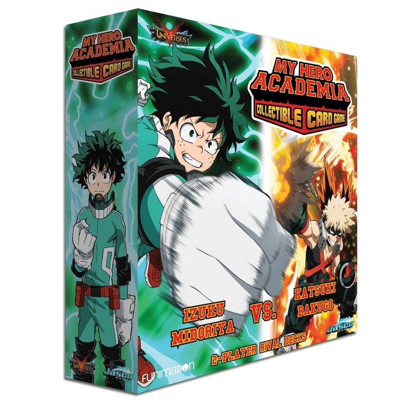 My Hero Academia CCG Series 1 2-Player Rival Deck - Izuku Midoriya vs. Katsuki Bakugo