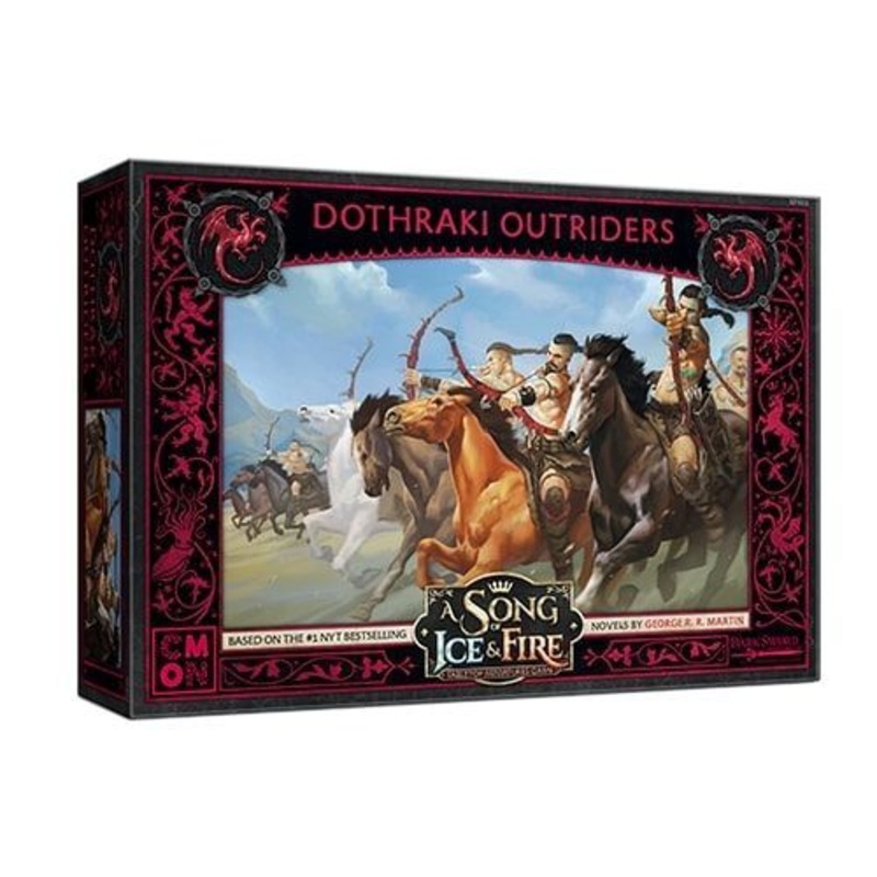 A Song of Ice and Fire Miniatures Game Tagaryen Dothraki Outriders