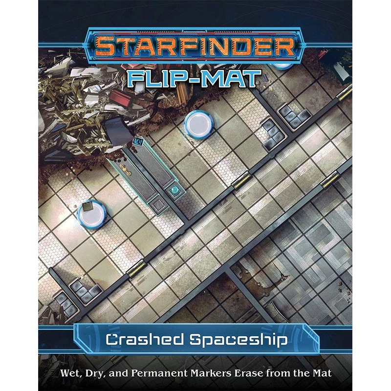 Starfinder Flip Mat Crashed Starship