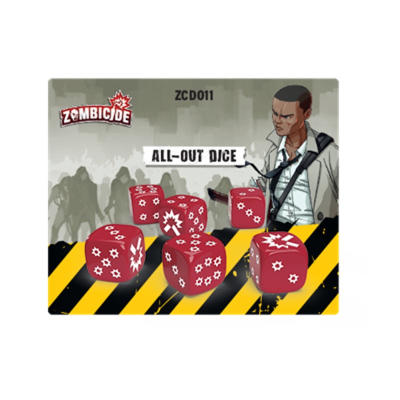 Zombicide 2e All-Out Dice