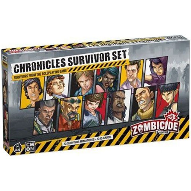 Zombicide 2e Chronicles Survivor Set