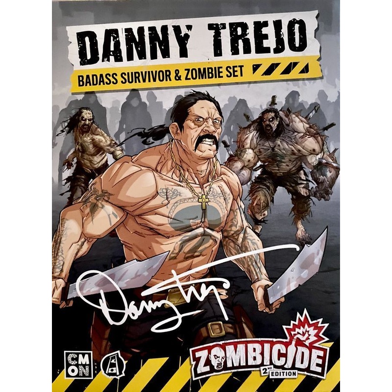 Zombicide (2nd Edition): Danny Trejo  Badass Survivor and Zombie Set (Kickstarter Exclusive)