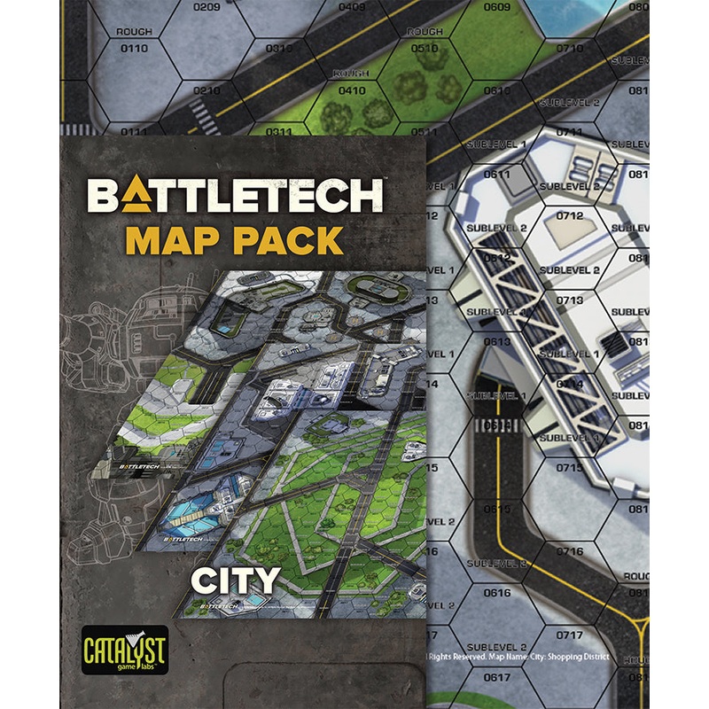 BattleTech Map Pack - City