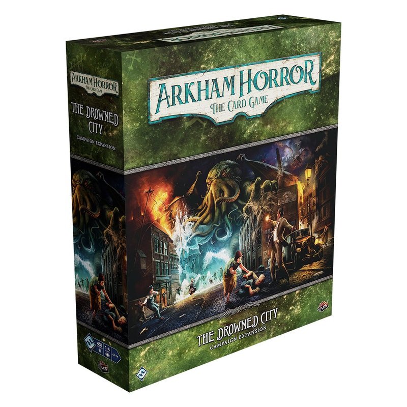 Arkham Horror Card Game: The Drowned City Campaign Expansion