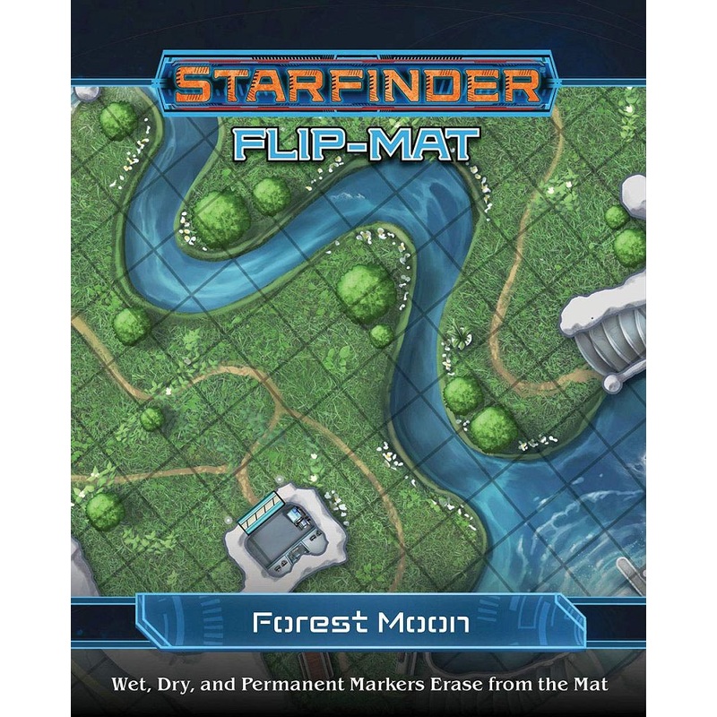 Starfinder Flip Mat Forest Moon