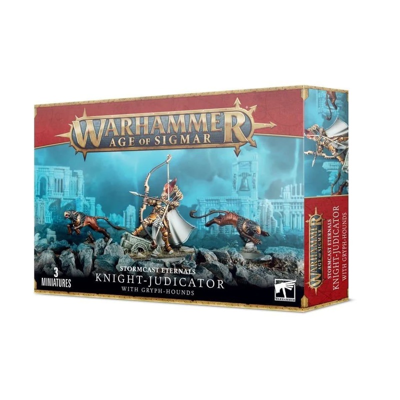 Age of Sigmar Stormcast Eternals: Knight-Judicator with Gryph-Hounds