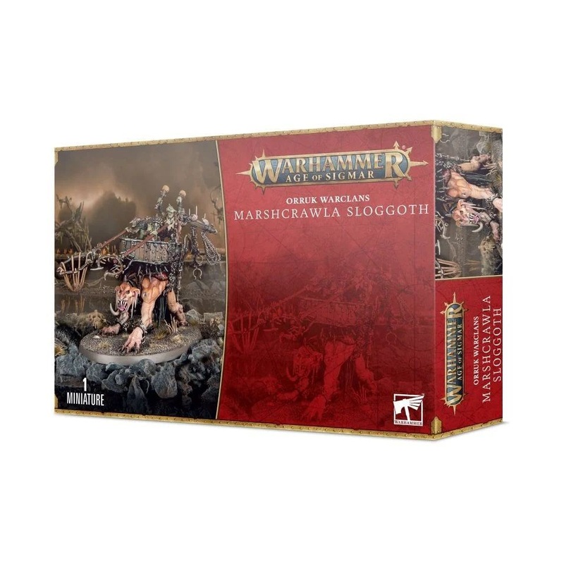 Age of Sigmar Orruk Warclans: Marshcrawla Sloggoth