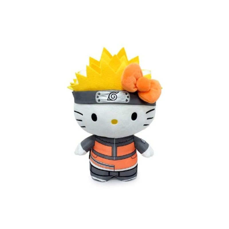 Plush Naruto x Hello Kitty 13" Naruto