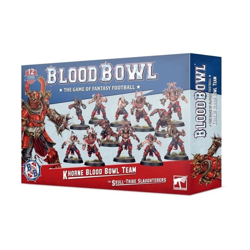 Blood Bowl Khorne Team: The Skull Tribe Slaughterers