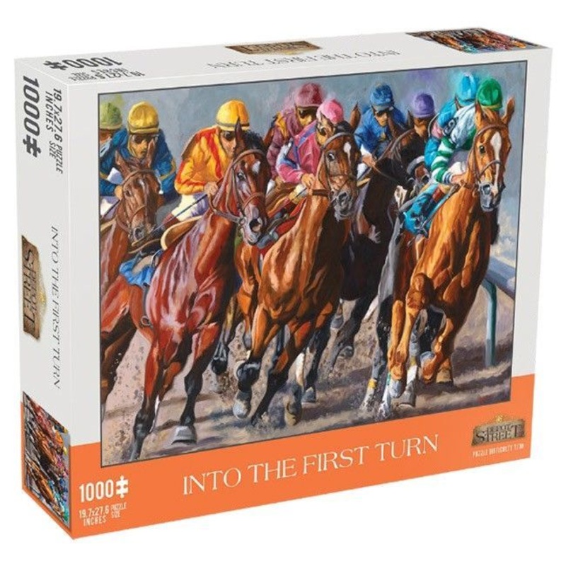Into the First Turn 1000pc Puzzle