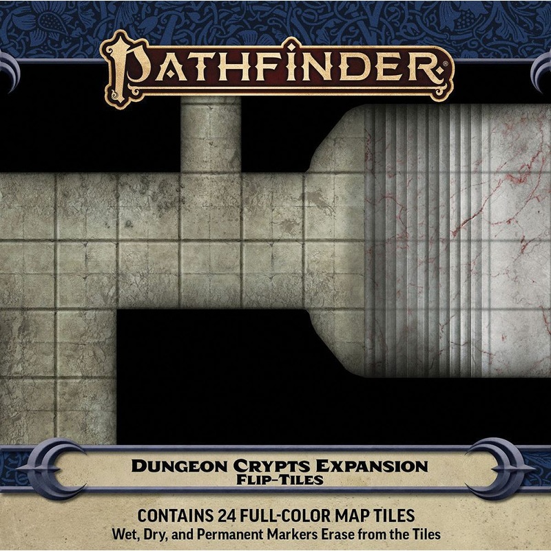 Pathfinder RPG Flip-Tiles Dungeon Crypts Expansion