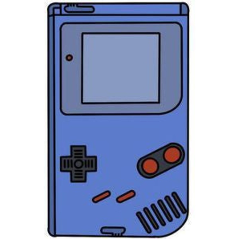 Blue Gameboi Sticker