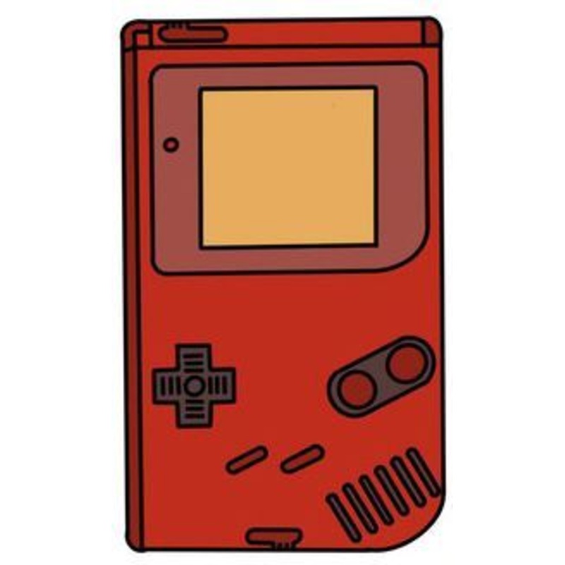 Red Gameboi Sticker