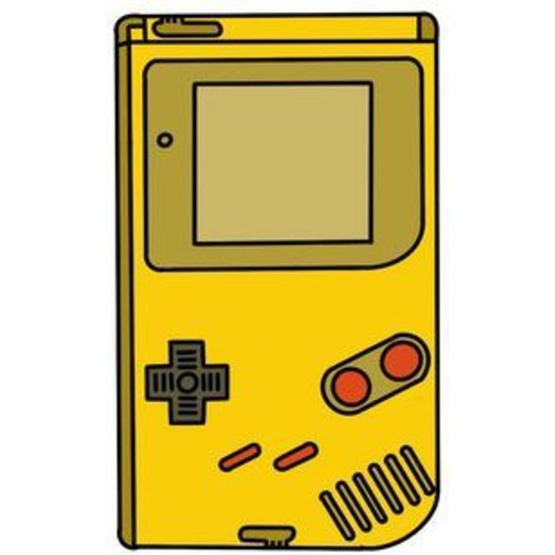 Yellow Gameboi Pin