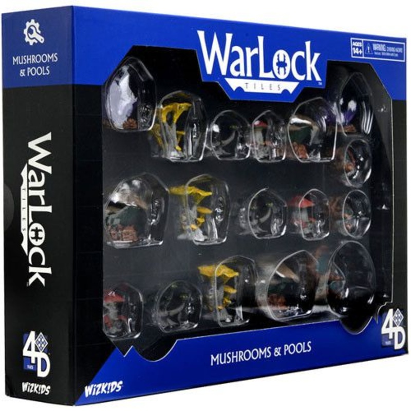 WizKids Warlock Tiles Mushrooms & Pools (16535)