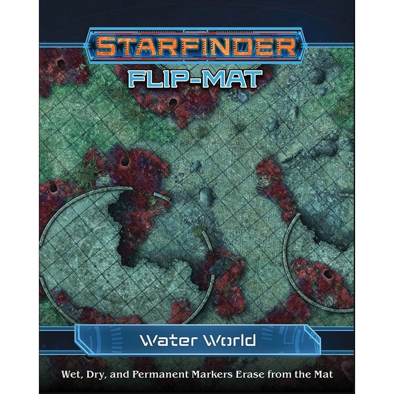 Starfinder Flip Mat Water World