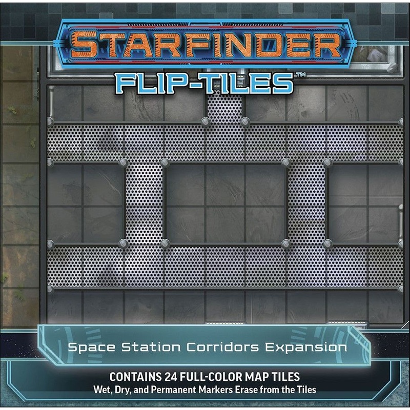 Starfinder Flip Tiles Space Station Corridors Expansion