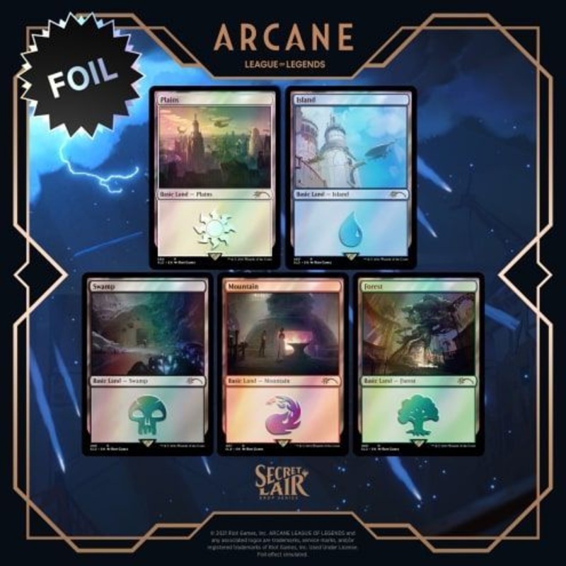 MTG: Secret Lair x Arcane Lands Foil
