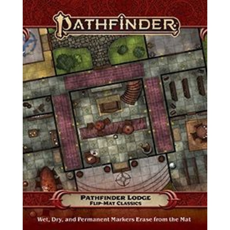 Pathfinder 2e Flip Mat: Pathfinder Lodge