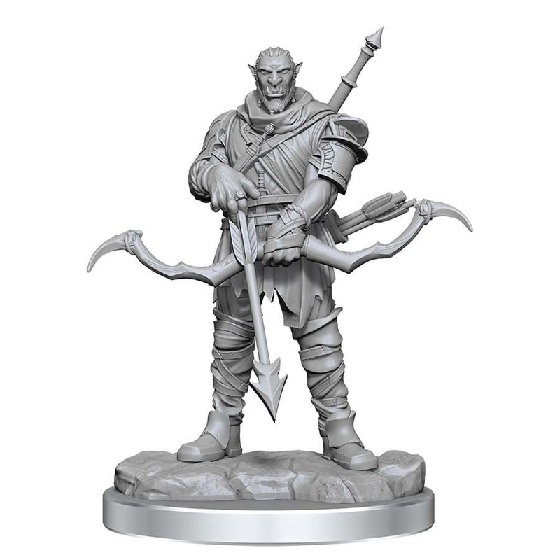Wizkids Dungeons & Dragons Nolzurs Marvelous Miniatures Male Orc Ranger (90484)