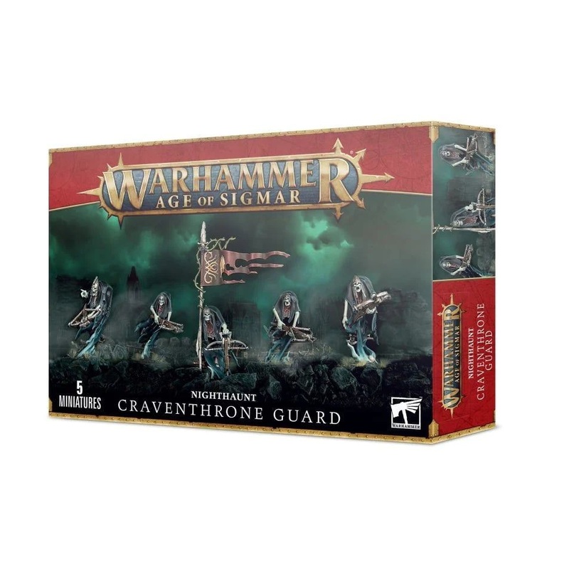 Age of Sigmar Nighthaunt Craventhrone Guard