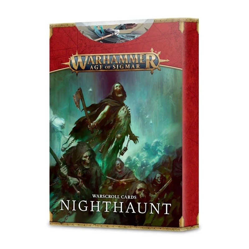 Age of Sigmar Warscroll Cards Nighthaunt