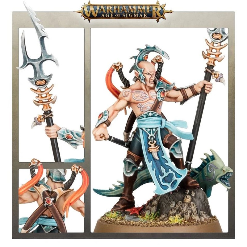 Age of Sigmar Idoneth Deepkin: Akhelian Thrallmaster