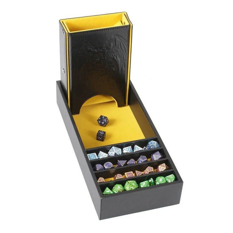 Yellow Citadel Dice Tower & Tray